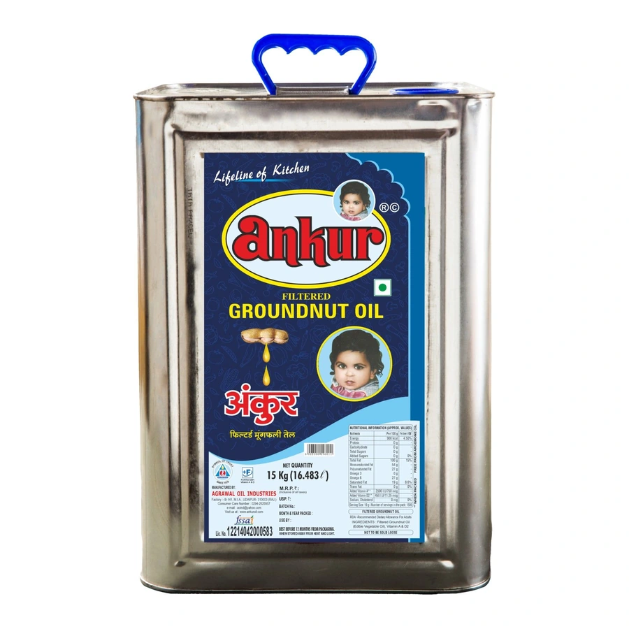 Ankur Filtered Groundnut Oil