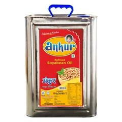 Ankur Refined Soyabean Oil – 15 Kg Tin